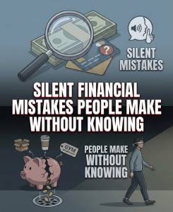 Silent Financial Mistakes People Make Without Knowing