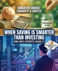 When Saving Is Smarter Than Investing And Why Experts Avoid It